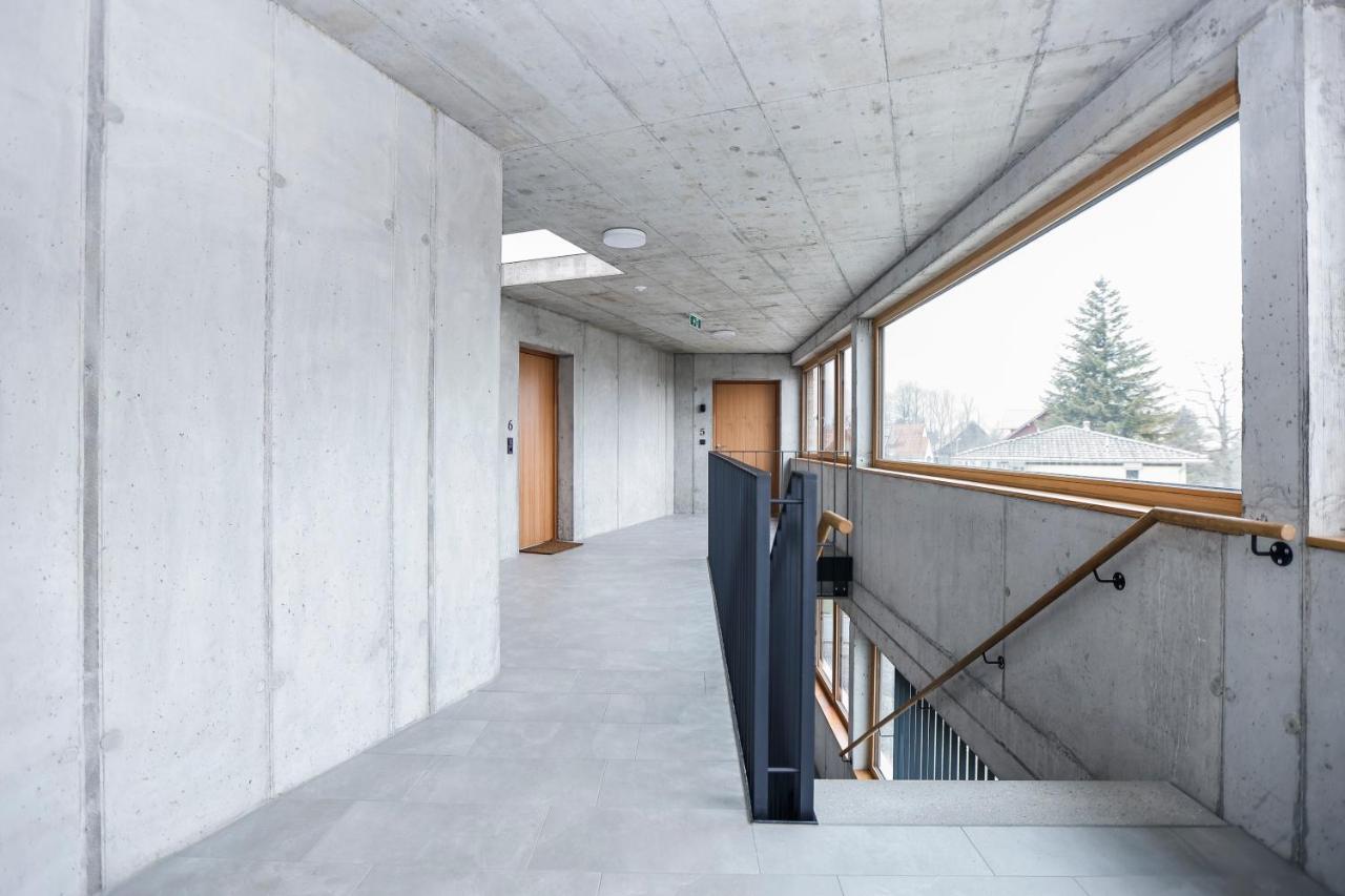 Boutique Apartments Lustenau Nachhaltige Kuehlung Ueber Erdsonde Und Fussbodenkuehlung エクステリア 写真