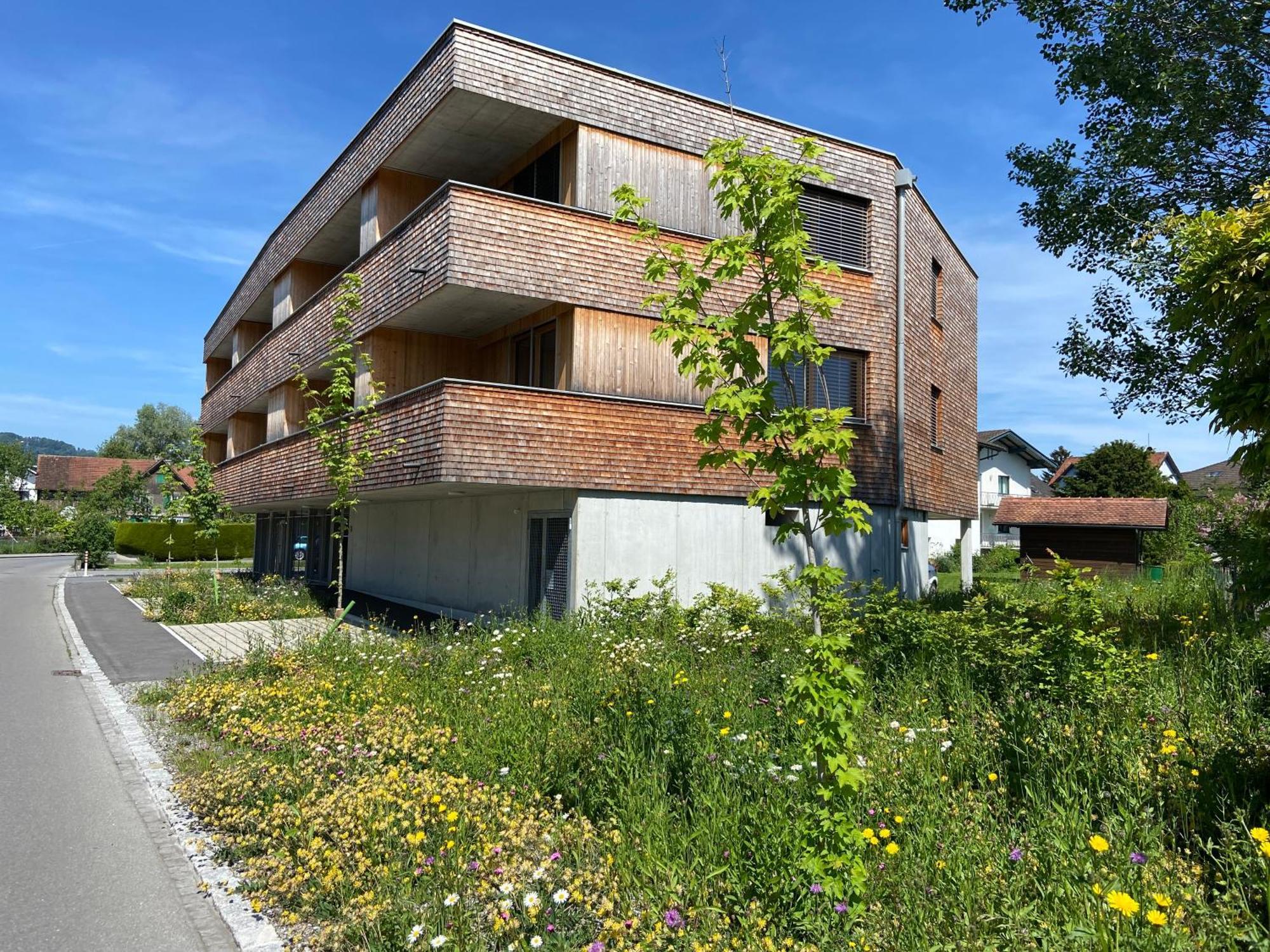 Boutique Apartments Lustenau Nachhaltige Kuehlung Ueber Erdsonde Und Fussbodenkuehlung エクステリア 写真